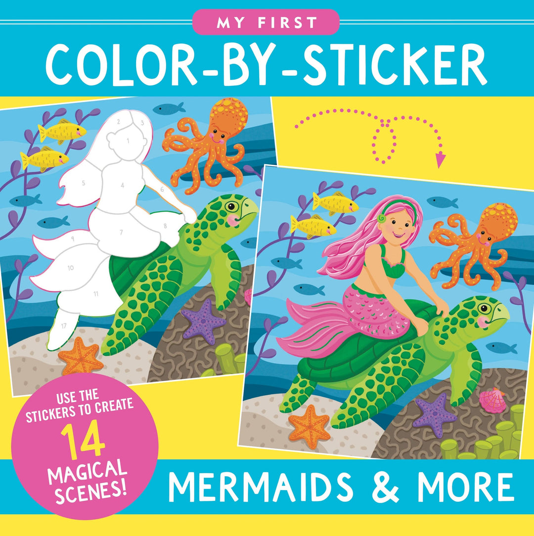 Colour By Sticker - Mermaids & More