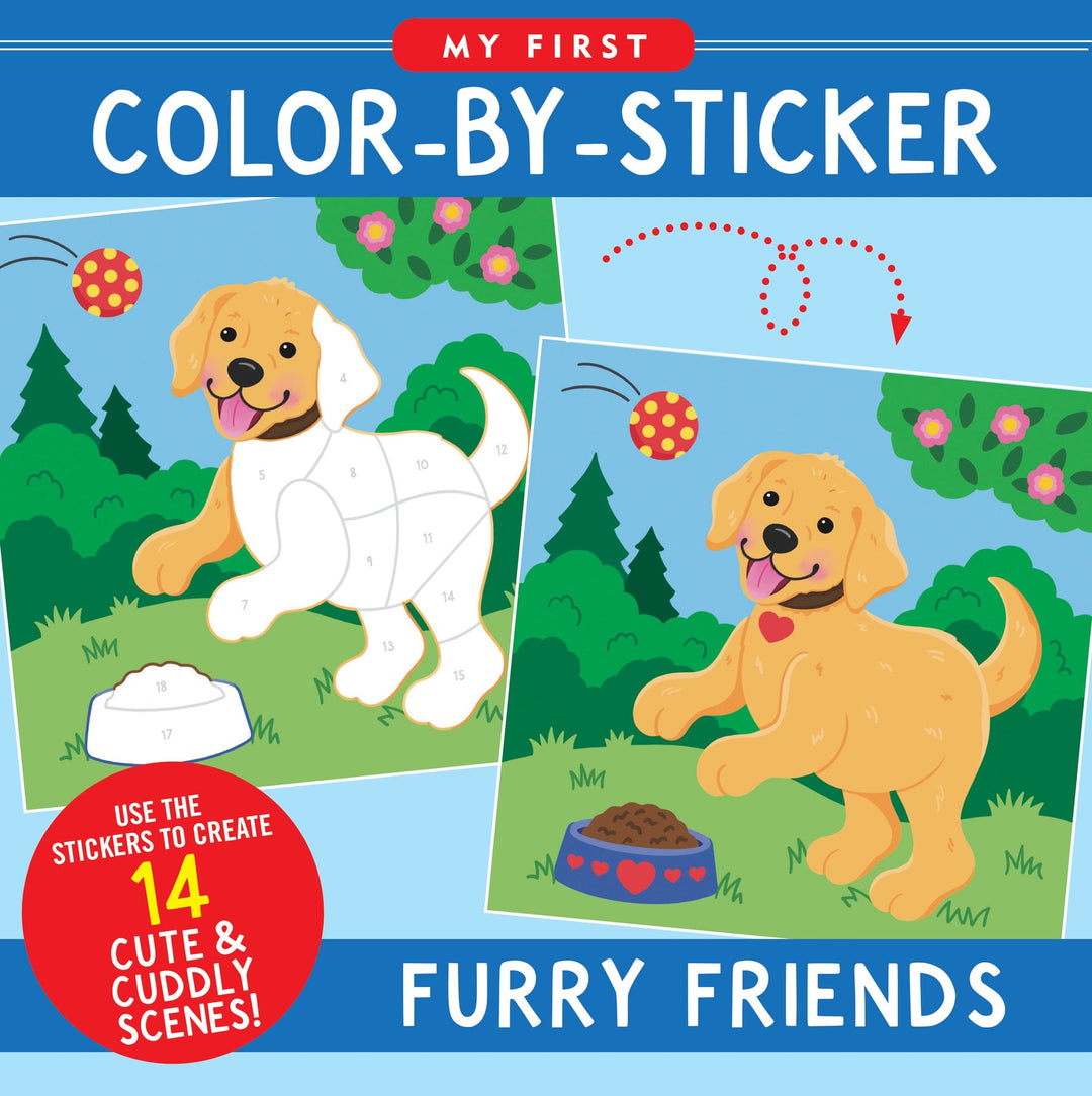 Colour By Sticker - Furry Friends