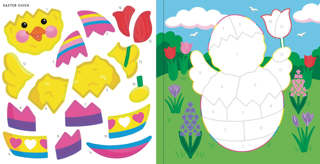 Colour By Sticker - Easter