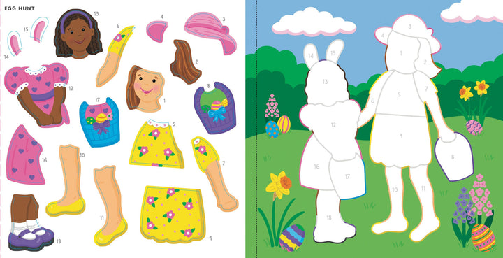 Colour By Sticker - Easter