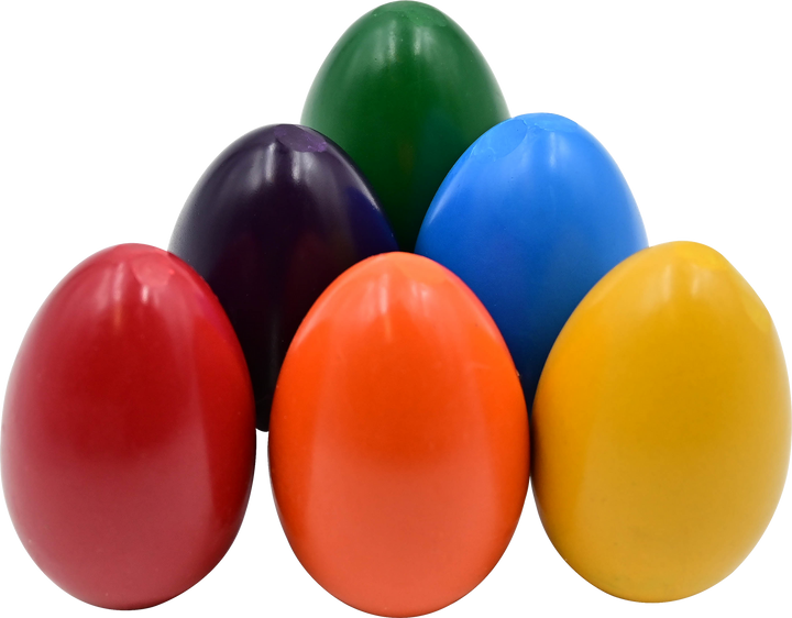 Beeswax Egg-Shaped Crayons