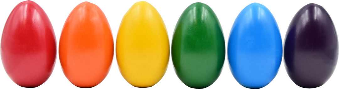 Beeswax Egg-Shaped Crayons