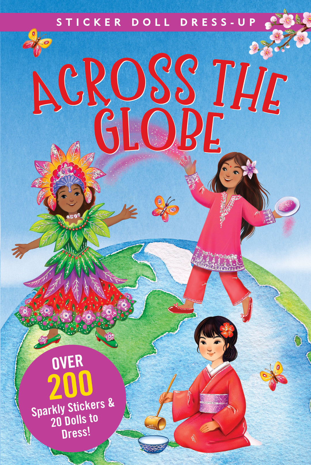 Sticker Doll Dress Up Book - Across the Globe