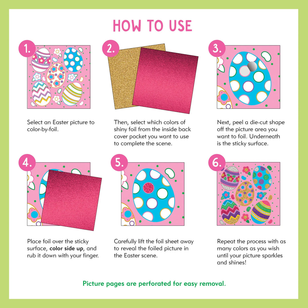 Foil Sticker Book - Easter
