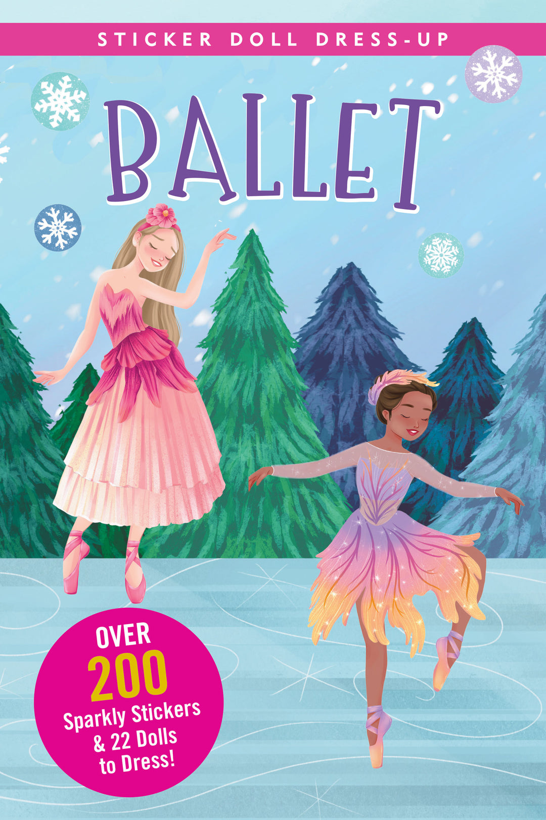 Sticker Doll Dress Up Book - Ballet