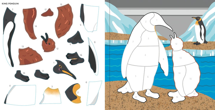 Colour By Sticker - At the Aquarium