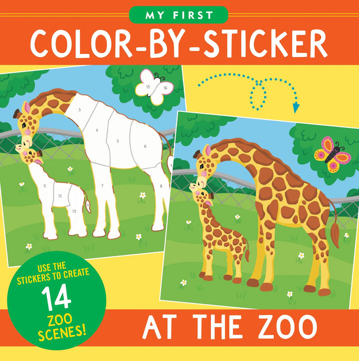 Colour By Sticker - At the Zoo