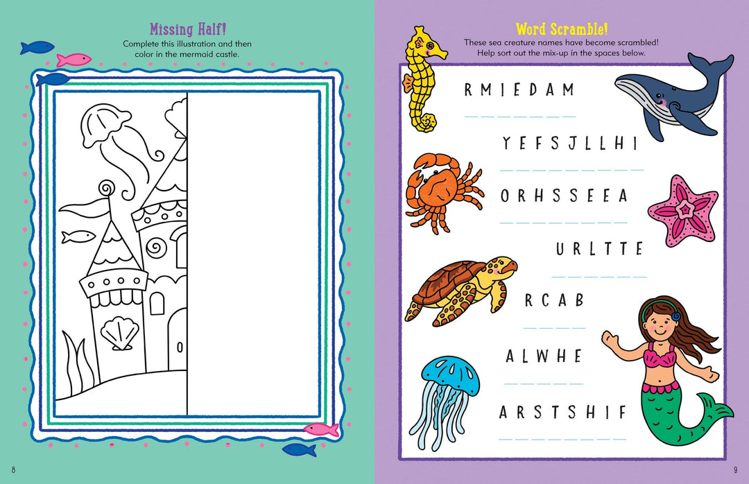 Activity Book - Mermaids