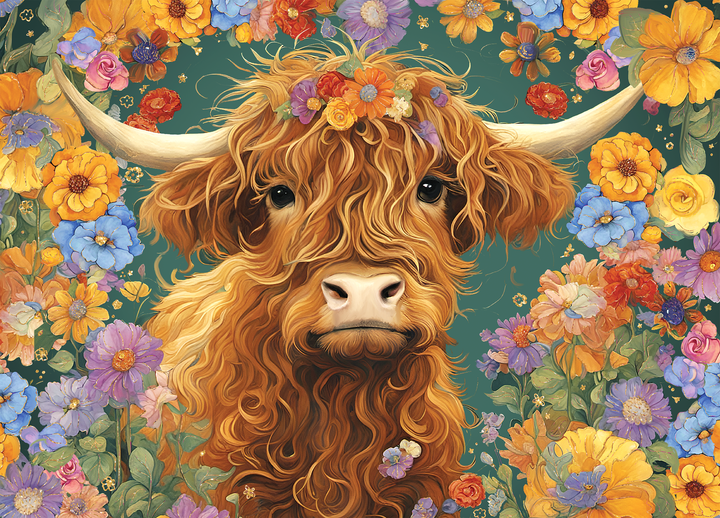 Jigsaw Puzzle | Highland Cow - 500 Piece