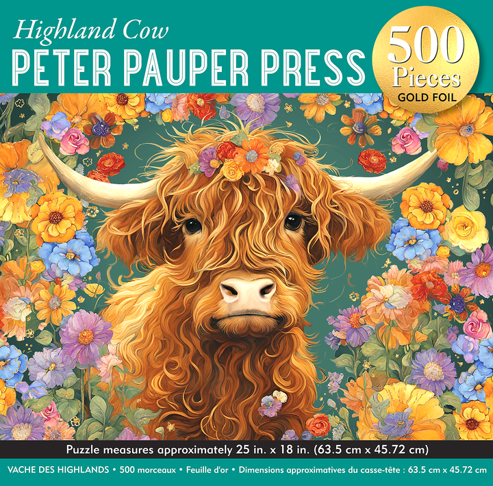 Jigsaw Puzzle | Highland Cow - 500 Piece
