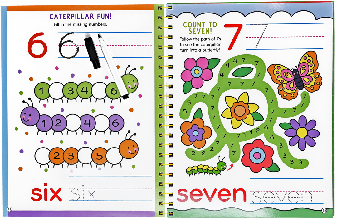 Wipe-Clean Preschool Workbook