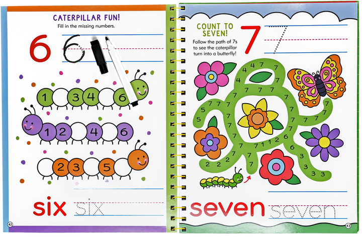Wipe-Clean Preschool Workbook