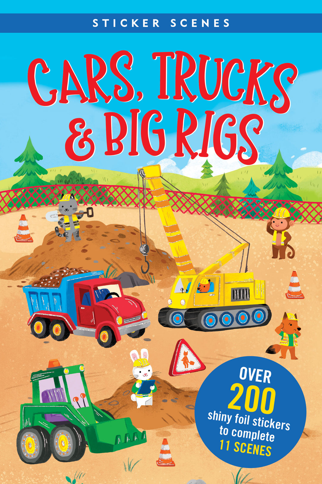 Sticker Doll Dress Up Book - Cars, Trucks, & Big Rigs