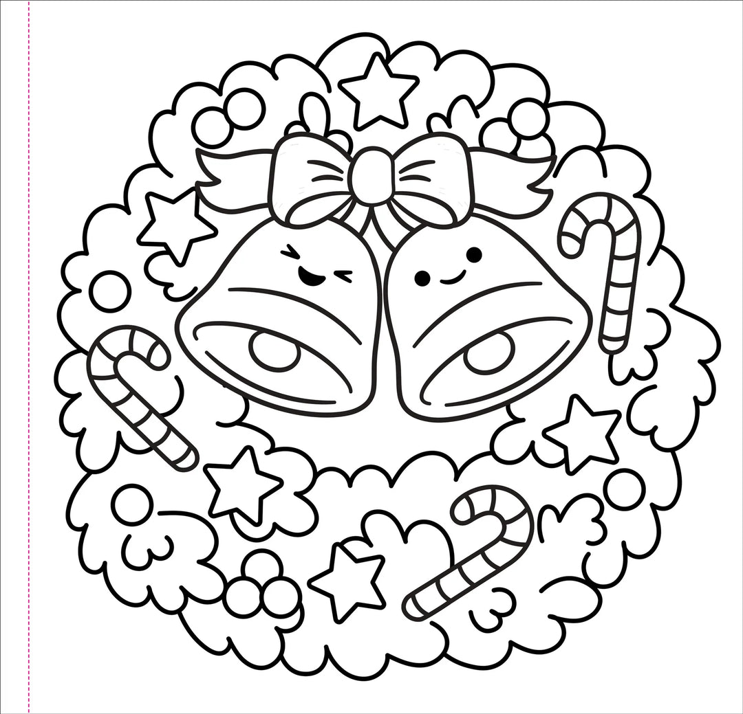 Colouring Book - Cozy Christmas