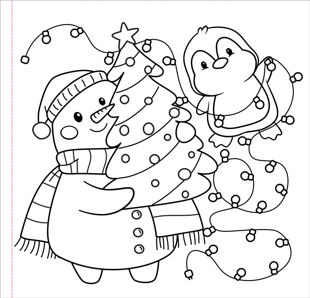 Colouring Book - Cozy Christmas