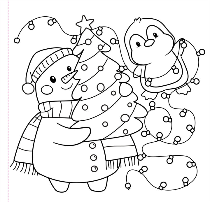 Colouring Book - Cozy Christmas