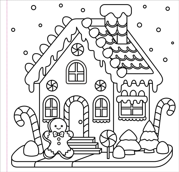 Colouring Book - Cozy Christmas