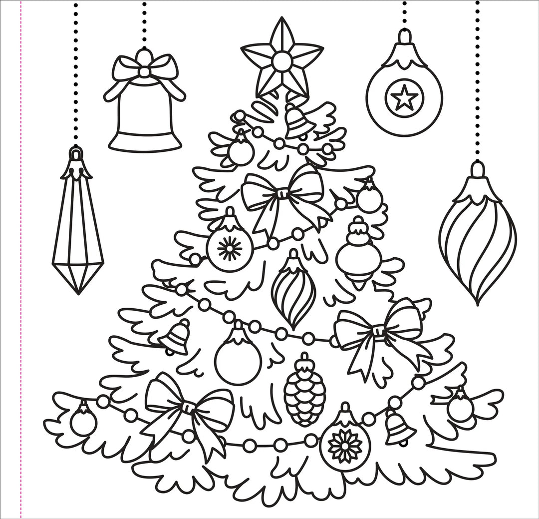 Colouring Book - Cozy Christmas