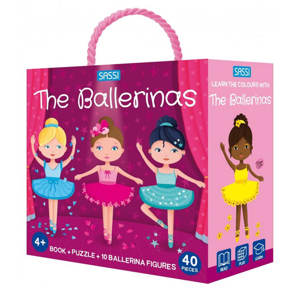 3D Puzzle and Book Set - Ballerinas