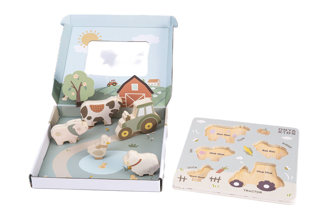 Wooden Farm Puzzle
