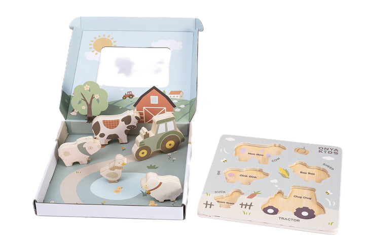 Wooden Farm Puzzle