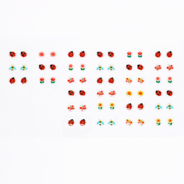 Rex London Stick on Earrings – Ladybird