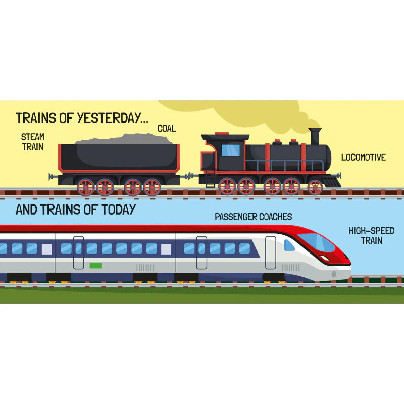 3D Puzzle and Book Set - Train