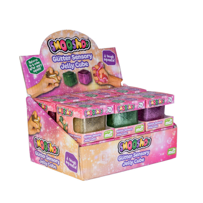 Smooshos Jelly Cube Glitter