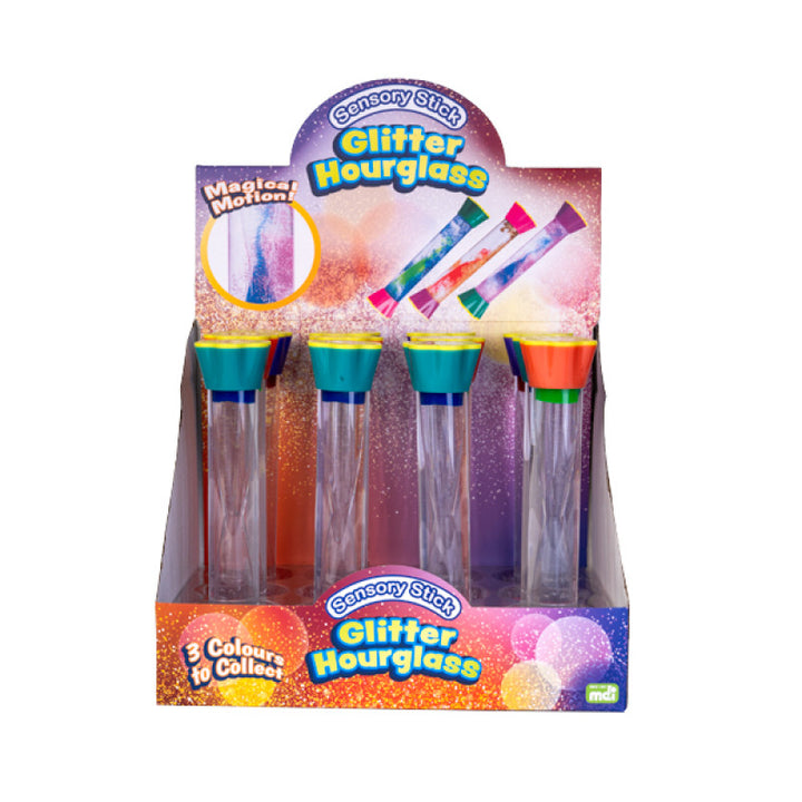 Sensory Stick Glitter Hourglass
