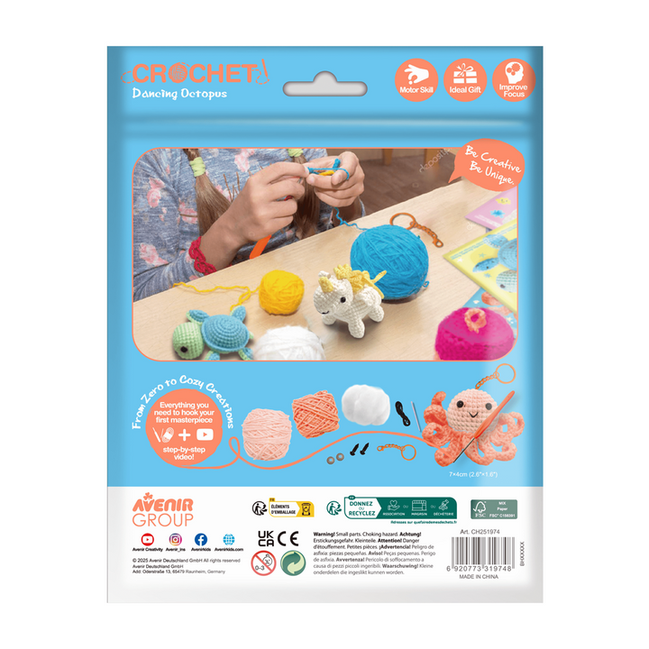 Crochet - Dancing Octopus