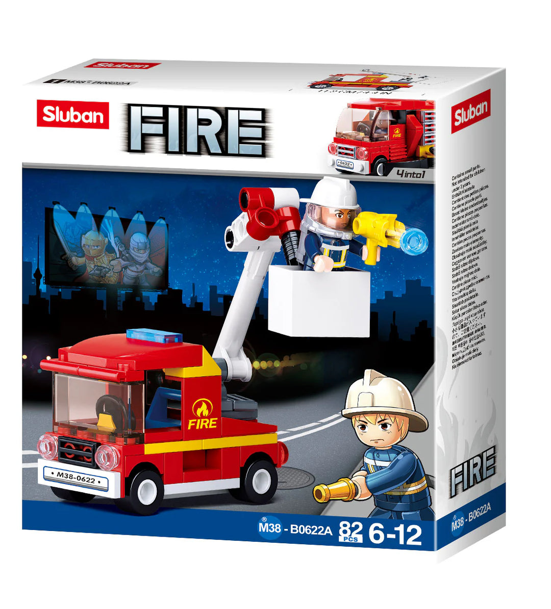 Fire Vehicles 85 pcs
