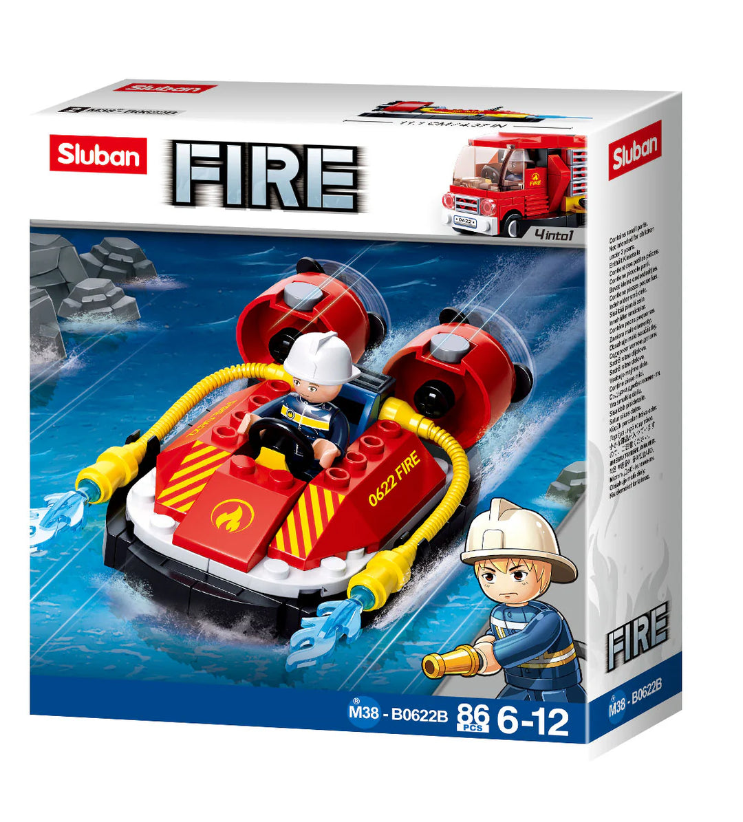 Fire Vehicles 85 pcs