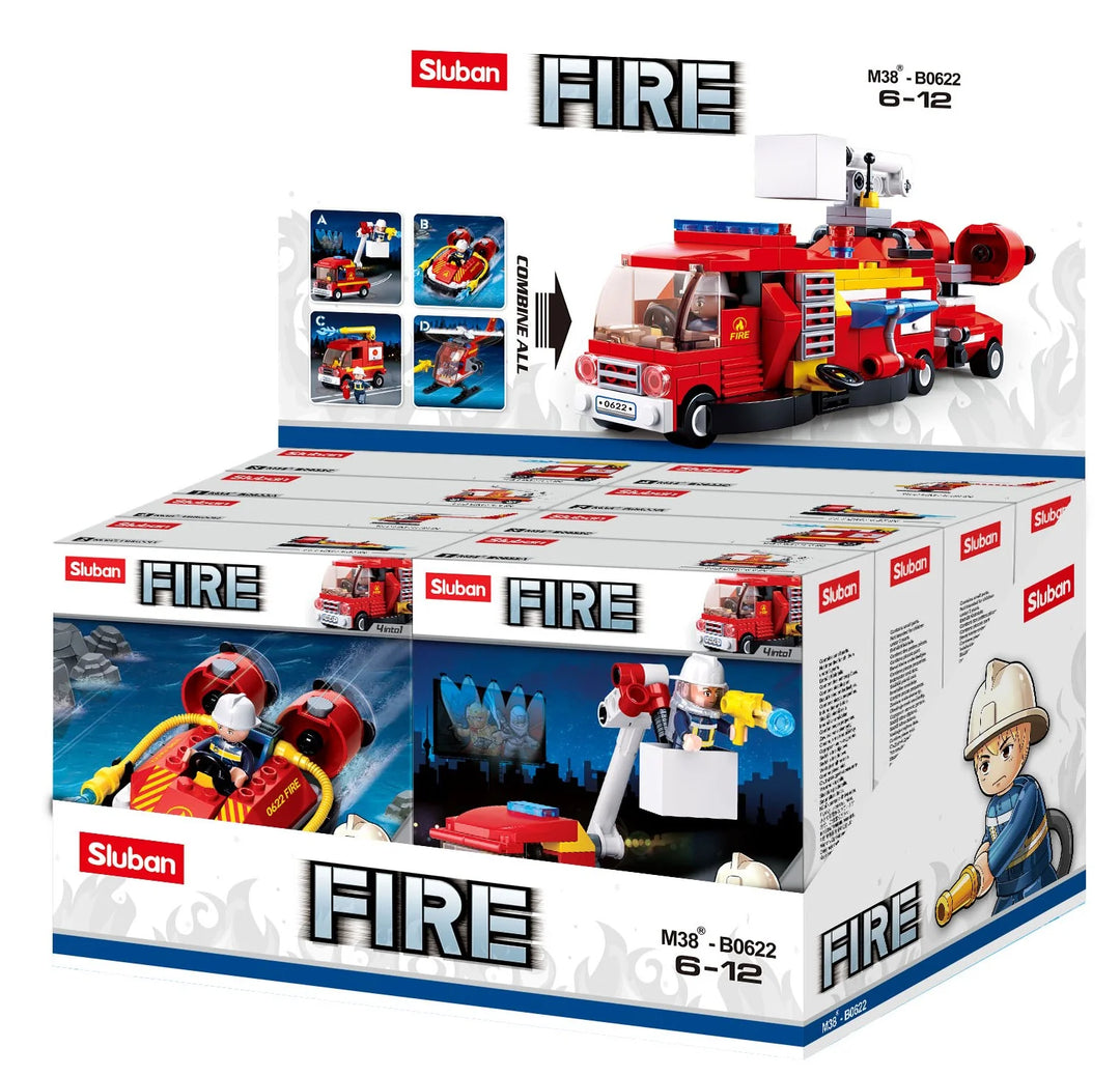 Fire Vehicles 85 pcs