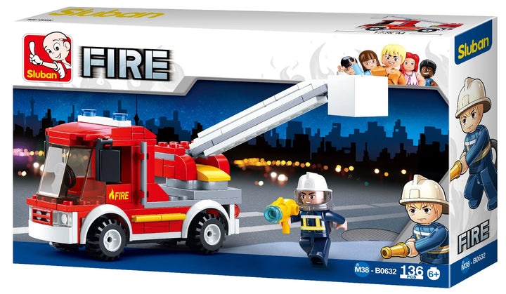 Fire Truck 136 PCS