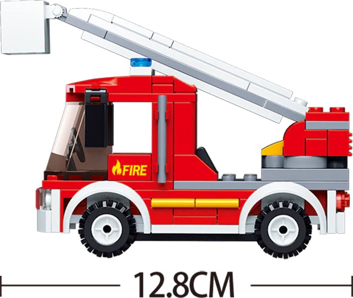 Fire Truck 136 PCS