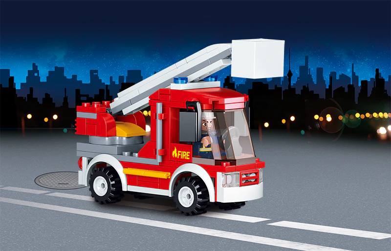 Fire Truck 136 PCS