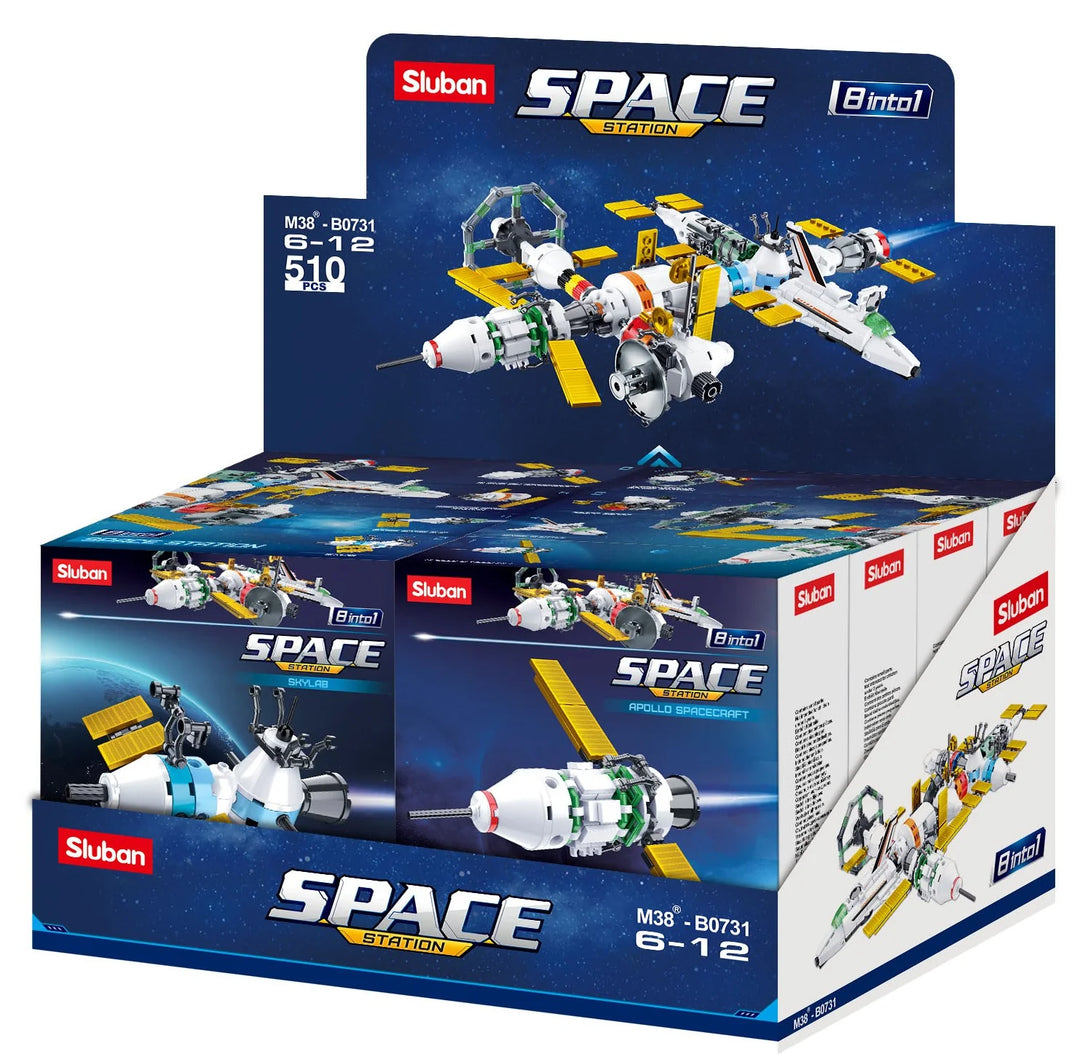 Space 8 into 1 Space Station