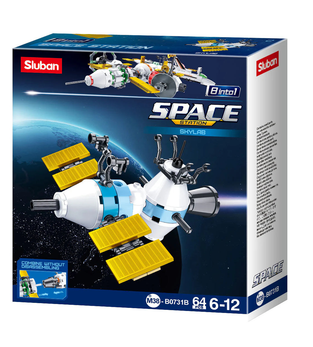 Space 8 into 1 Space Station