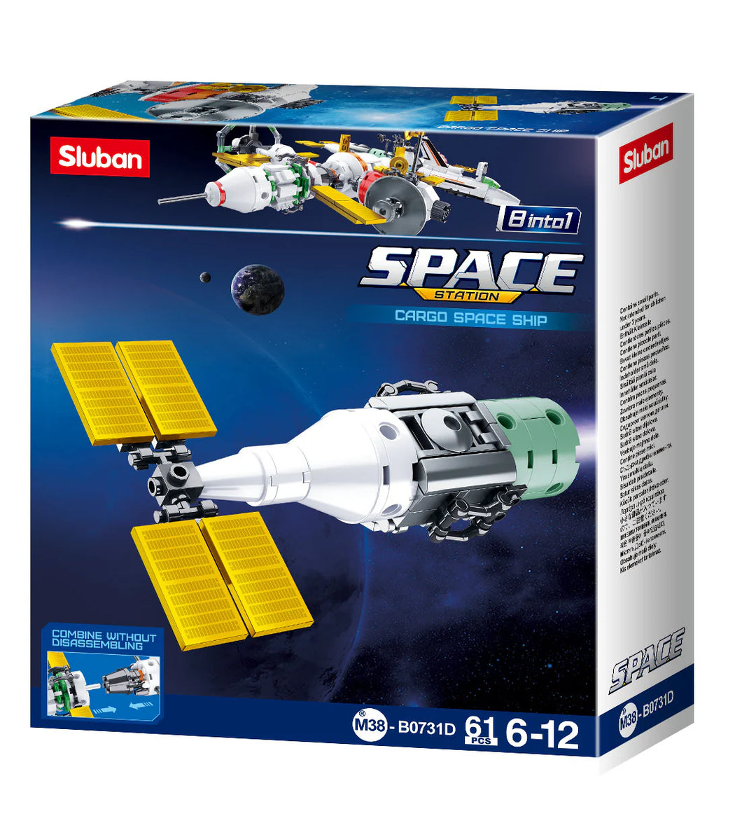 Space 8 into 1 Space Station