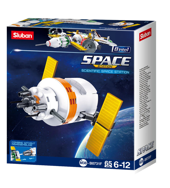 Space 8 into 1 Space Station