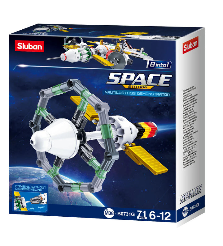 Space 8 into 1 Space Station
