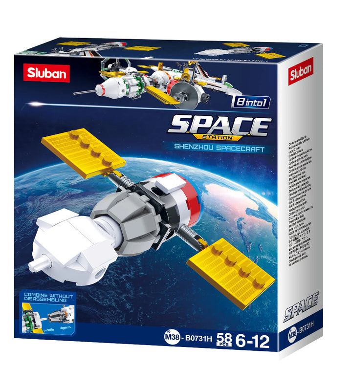 Space 8 into 1 Space Station