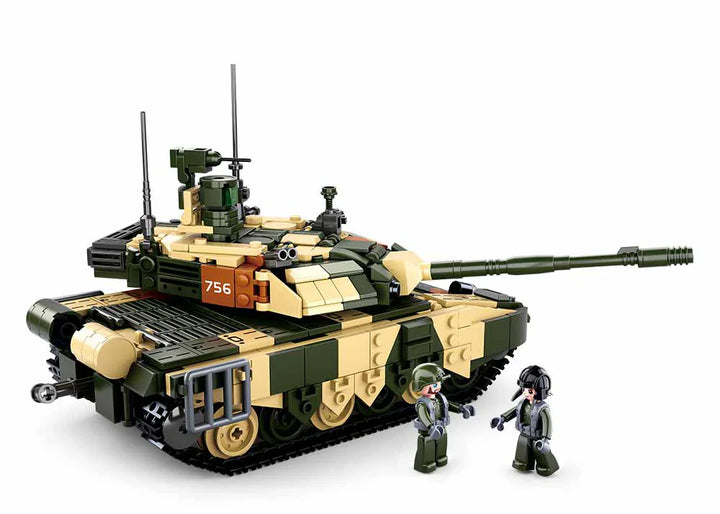 Model Bricks T90MS Battle Tank 758 PCS