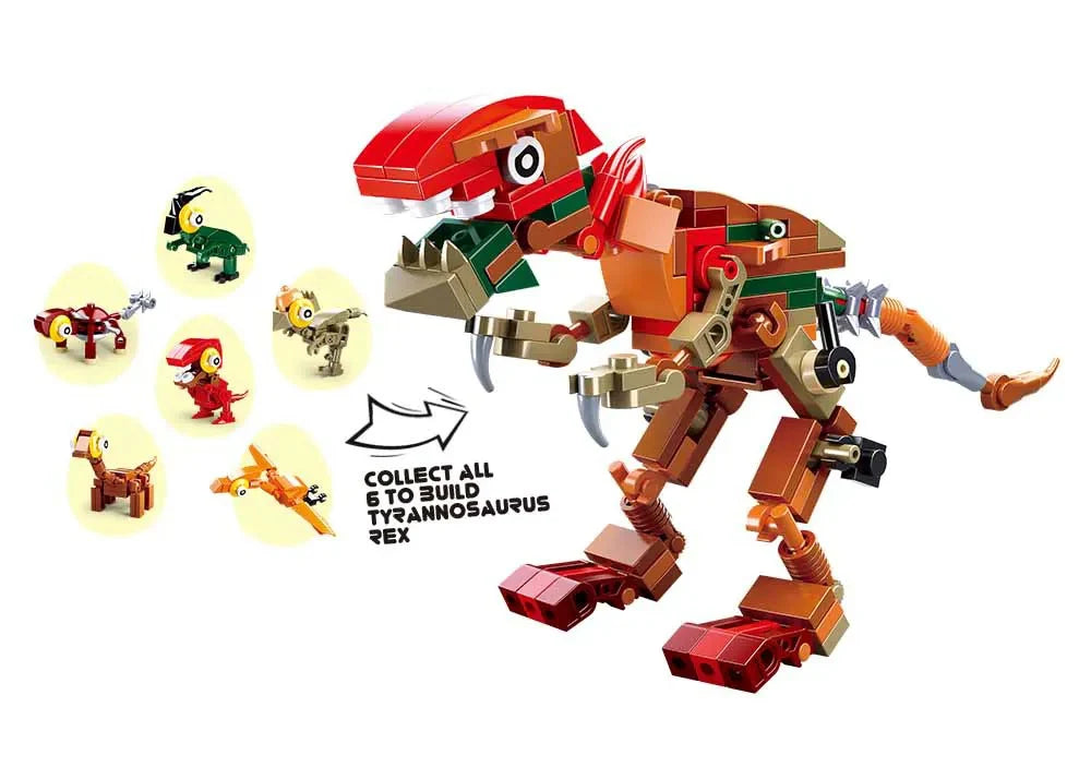 Qbricks Egg-Dino