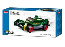 POWER BRICKS PULL BACK CARS