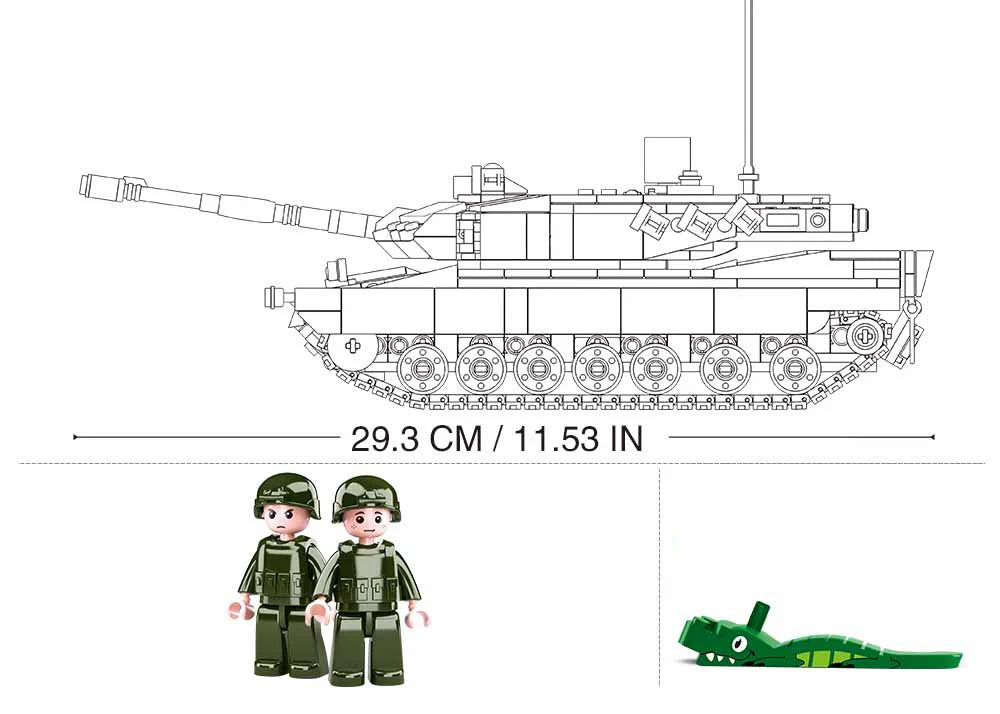 MB Leopard 2A5 Main Battle Tank 766 PCS