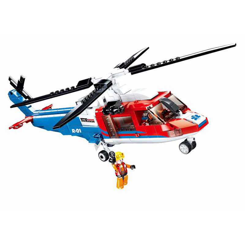 Sea Rescue Helicopter 402 PCS