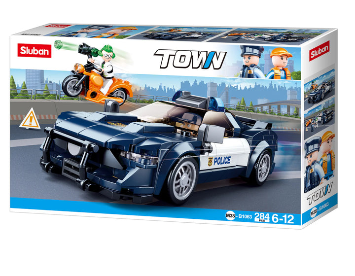 TOWN POLICE CAR 284 PCS