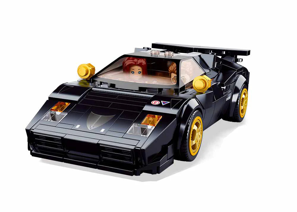 Sports Car Black 254 PCS