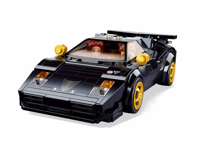 Sports Car Black 254 PCS